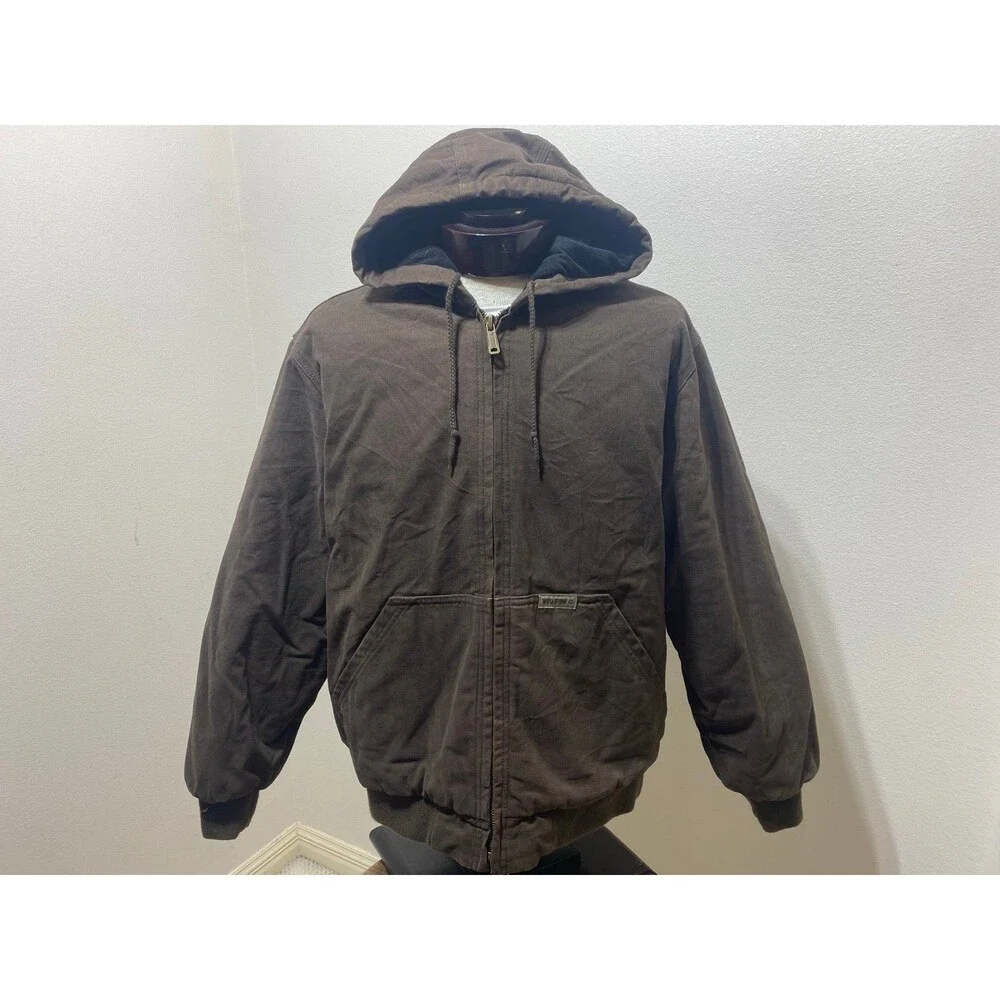 Wolverine Men's Canvas Duck Houston Brown Jacket Size Large